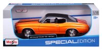 Chevrolet Chevelle Sportcoupé 1971 orange 1/18 Modellauto von Maisto