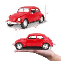 Volkswagen Beetle 1/24 Red Model Car by Maisto Detailed...