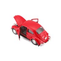 Volkswagen Käfer 1/24 rot Modellauto von Maisto detailgetreu lizenziert