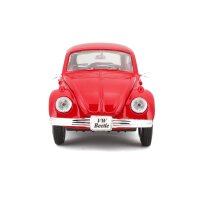 Volkswagen Käfer 1/24 rot Modellauto von Maisto detailgetreu lizenziert