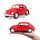 Volkswagen Käfer 1/24 rot Modellauto von Maisto detailgetreu lizenziert