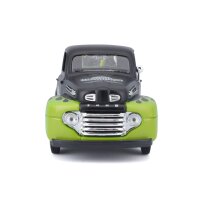 Ford F-1 Pick-Up 1948 Harley Davidson Modellauto 1:24 schwarz von Maisto