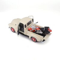 Chevrolet 3100 Pick-Up Harley Davidson 1/24 Modellauto beige von Maisto