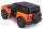 Ford Bronco Badlands 1/24 Model Car in Orange Harley Davidson Design
