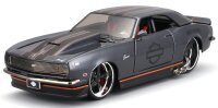 Chevrolet Camaro 1968 Harley Davidson Modellauto 1:24...