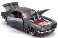 Chevrolet Camaro 1968 Harley Davidson Modellauto 1:24 Schwarz von Maisto