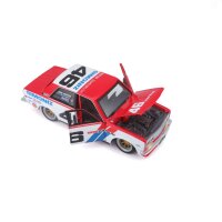 Datsun BRE 510 1/24 Modellauto rot von Maisto detailgetreu lizenziert