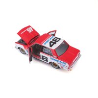 Datsun BRE 510 1/24 Modellauto rot von Maisto detailgetreu lizenziert