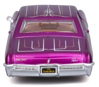 1965 Buick Riviera Lowrider 1/24 Purple Detailed Model...