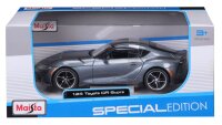 Toyota Supra GR 1/24 Gray Model Car by Maisto Licensed Detail