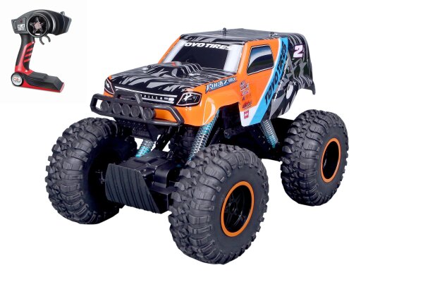 RC Rockzilla II Orange/Black 4x4 Ferngesteuertes Fahrzeug mit Lithium Akku