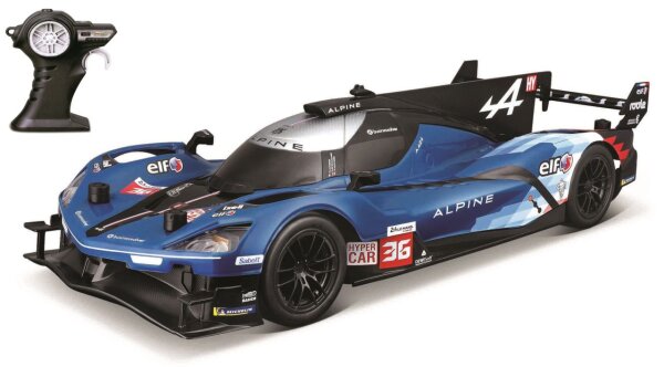 Maisto RC Alpine A424 2.4 GHz 1/16 Blau Ferngesteuertes Fahrzeug