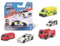 Alarm Buster Fahrzeuge mit Sirene 8cm - Polizei,...