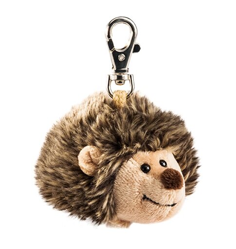 Niedlicher Igel Iggy Plüsch-Anhänger mit Karabiner von Schaffer