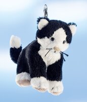 Niedlicher Katzen-Anhänger Caesar mit Karabiner -...