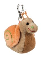 Niedlicher Plüsch-Anhänger Schnecke Adele mit...