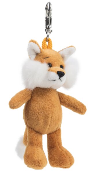 Niedlicher Fuchs Louis Plüsch-Anhänger mit Karabiner von Schaffer