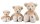 Niedlicher Teddy Luca 18cm - Hochwertiges Plüschtier von Schaffer