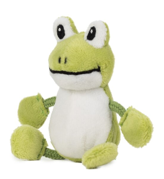 Niedlicher Magnet-Frosch Quark von Schaffer - Hochwertiges Plüschspielzeug