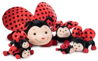 Niedlicher Plüsch-Marienkäfer Bolle 15cm von Schaffer - Hochwertiges Spielzeug
