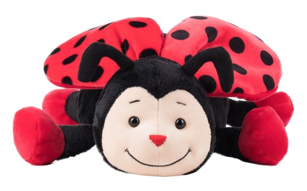 Niedlicher Plüsch-Marienkäfer Bolle 24cm von Schaffer - Hochwertiges Spielzeug