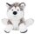 Niedlicher Plüsch-Husky 24cm von Schaffer - Hochwertiges Plüschtier
