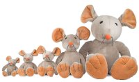 Niedliche Plüschmaus Eddi 16cm von Schaffer - Hochwertiges Spielzeug