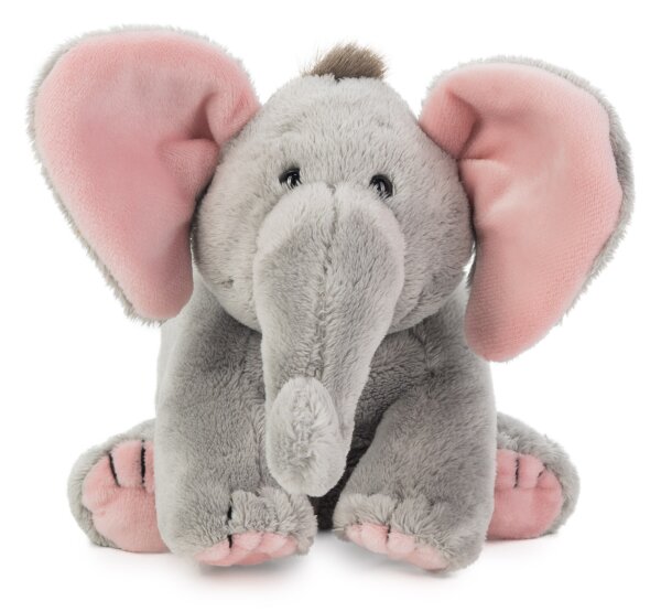 Niedliches rosa Plüschtier BabySugar 19cm von Schaffer für Babys