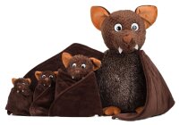 Niedliche Plüschfledermaus Dragomir 14cm von Schaffer - Hochwertiges Spielzeug