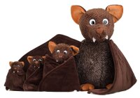 Niedliches Plüschtier Fledermaus Dragomir 18cm von Schaffer für Kinder