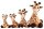 Niedliche Plüschgiraffe Bahati 23cm von Schaffer - Hochwertiges Spielzeug