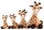 Niedliche Giraffe Bahati 28cm Plüschtier von Schaffer - Hochwertig & Kuschelig