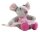 Niedliche 16cm Plüsch-Ballet-Maus von Schaffer - Hochwertiges Spielzeug