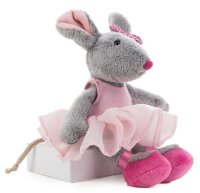 Niedliche 22cm Plüschtier Ballet-Maus von Schaffer...