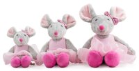 Niedliche 26cm Plüschtier Ballet-Maus von Schaffer - Hochwertig & Kuschelig