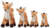 Niedliches Plüschtier Rehkitz Rehgina 19cm von Schaffer für Kinder