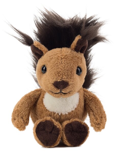 Niedliches Plüschtier Eichhörnchen Luzy 18cm von Schaffer für Kinder