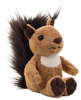 Cute Plush Squirrel Luzy 18cm by Schaffer for Kids