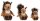 Niedliches Plüschtier Eichhörnchen Luzy 18cm von Schaffer für Kinder
