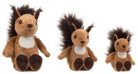 Niedliches Plüschtier Eichhörnchen Luzy 25cm von Schaffer für Kinder