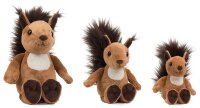 Niedliches Plüschtier Eichhörnchen Luzy 32cm von Schaffer für Kinder