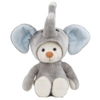 Cute Blue Teddy Elephant 27cm - High-Quality Plush Toy by Schaffer