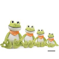 Niedlicher 16cm Plüschfrosch Quark von Schaffer - Hochwertiges Spielzeug