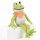 Niedlicher 16cm Plüschfrosch Quark von Schaffer - Hochwertiges Spielzeug