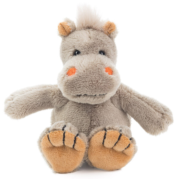 Niedliches Plüschtier Nilpferd Lola 16cm von Schaffer - Hochwertig & Kuschelig