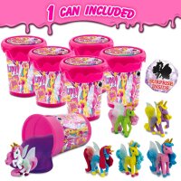 Magic Slime Galupy 150 ml mit Glitzer und Sammelfigur Einhorn