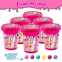 Magic Slime Galupy 150 ml mit Glitzer und Sammelfigur Einhorn