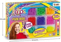 Loops Fun Box mit 900 Craze Loops in 14 Farben und...