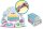 Fluffy Mellow Zipbag 10g - Dehnbare Spielmasse in bunten Farben, glutenfrei