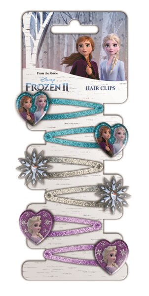 CRAZE Haarspangen Frozen 2 für Kinder - Magische Haaraccessoires
